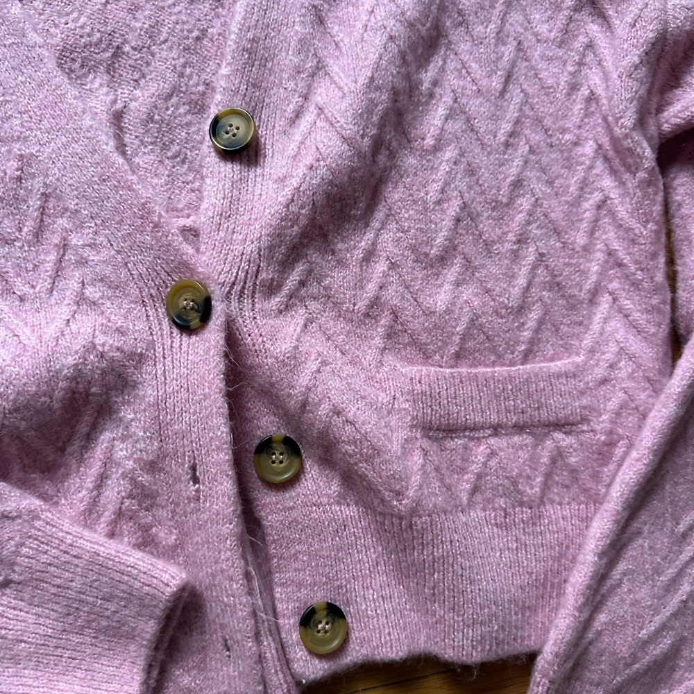 ZARA Pink Cardigan - Picture 4 of 4